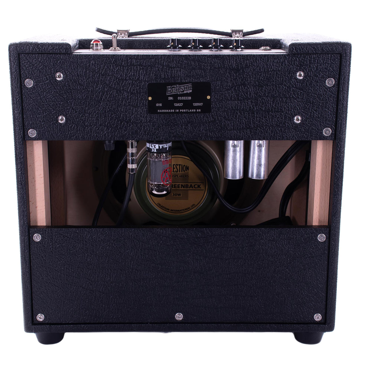Benson Nathan Junior Reverb Combo Amplifier, Black
