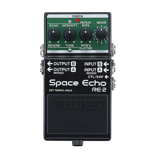 Boss RE-2 Space Echo Delay and Reverb Compact Effect Pedal