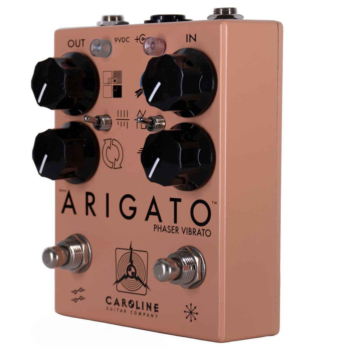 Caroline Arigato Phaser Vibrato Effect Pedal
