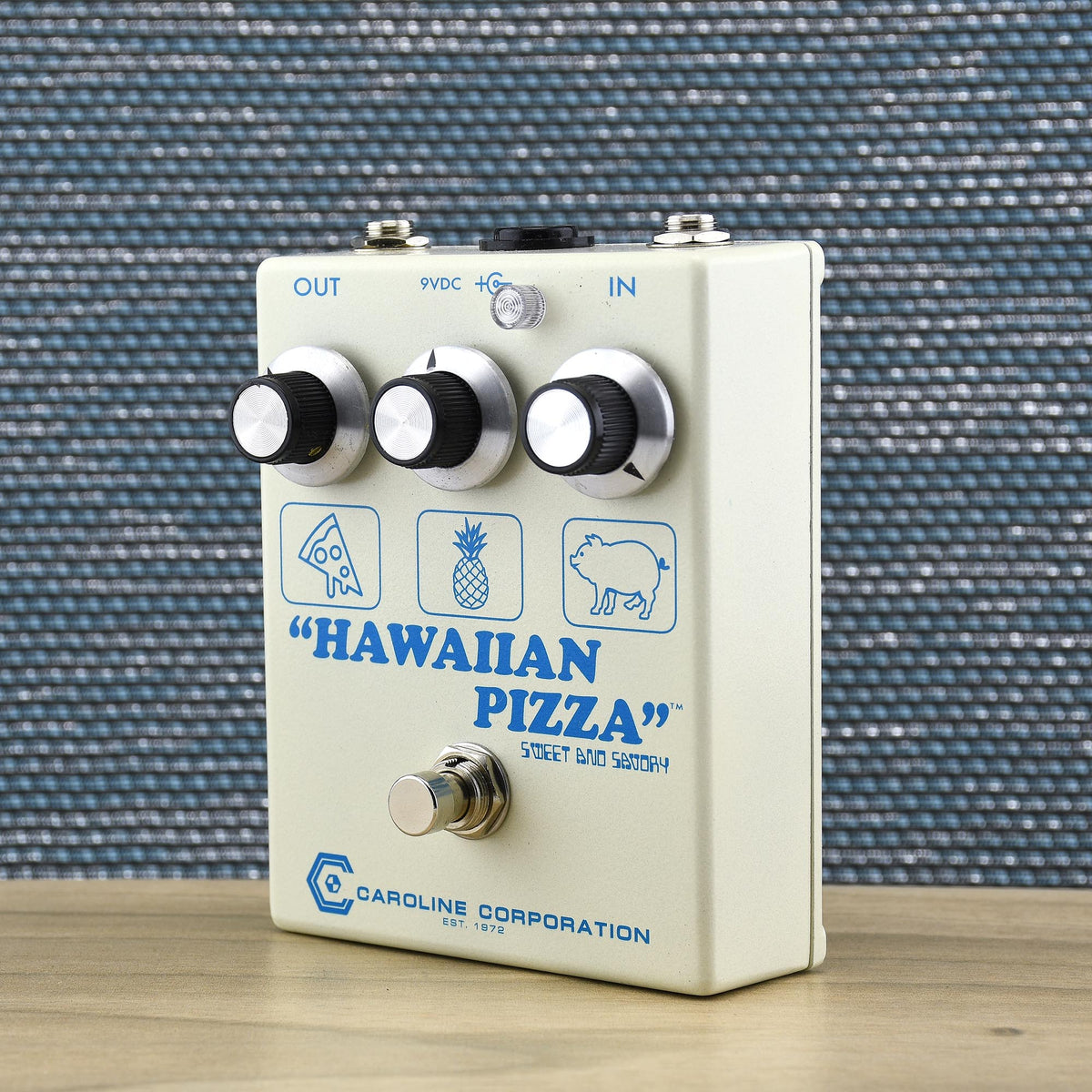 Caroline Hawaiian Pizza Fuzz Drive Effect Pedal