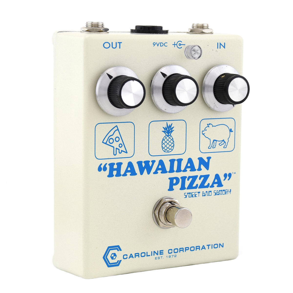 Caroline Hawaiian Pizza Fuzz Drive Effect Pedal