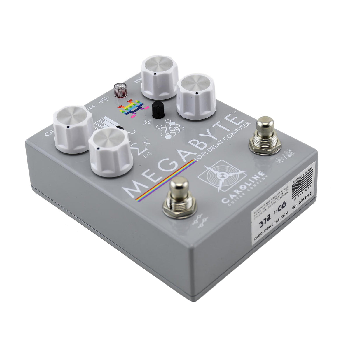 Caroline Megabyte Lo-Fi Delay Computer Pedal