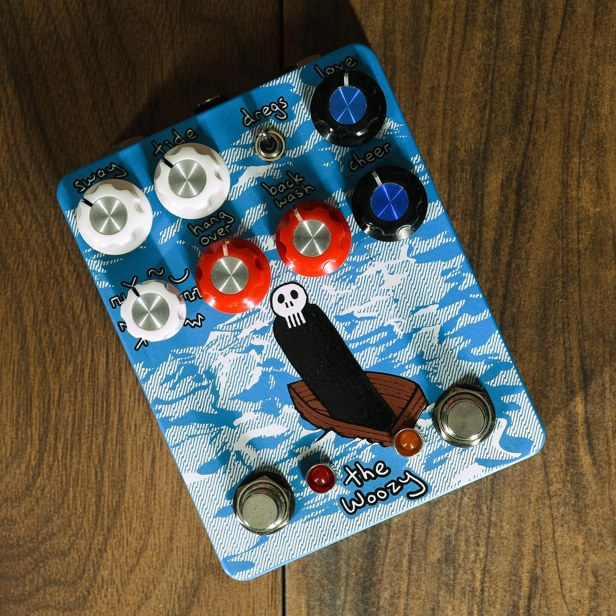 Champion Leccy The Woozy Lo Fi Modulation And Warped Tape Echo, Blue
