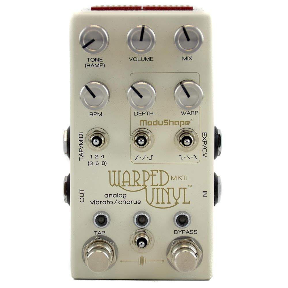 Chase Bliss Warped Vinyl MK2 Analog Vibrato / Chorus