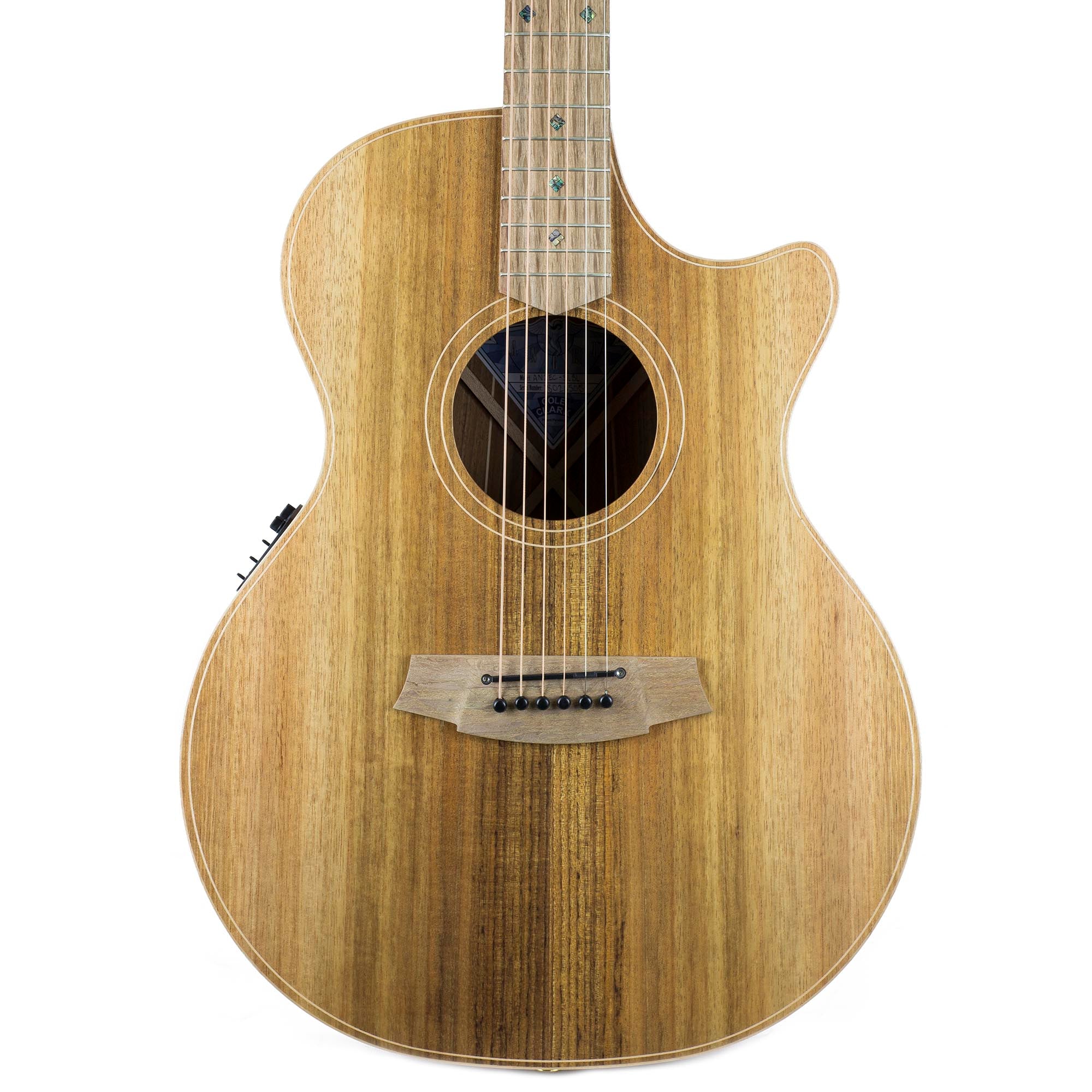 Cole Clark AN2EC-BLBL Angel 2 Blackwood Top and Sides