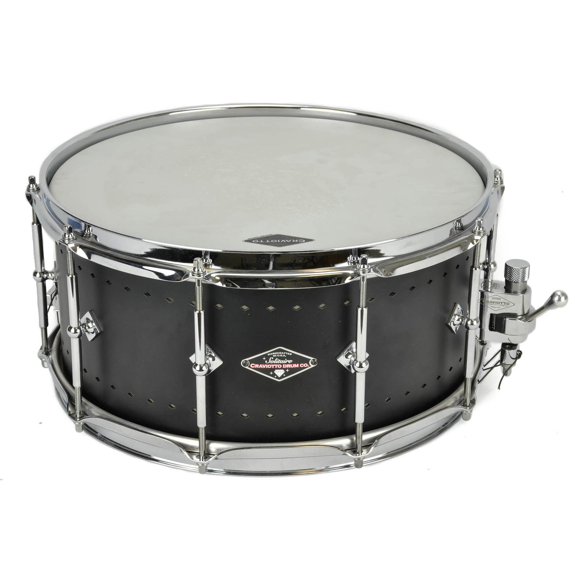 Craviotto 6.5x14" Solitaire Snare - Matte Black