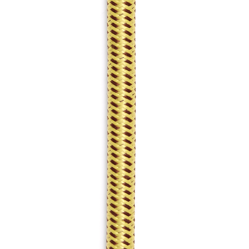 D'Addario 20 Foot Custom Series Braided Instrument Cable, Tweed