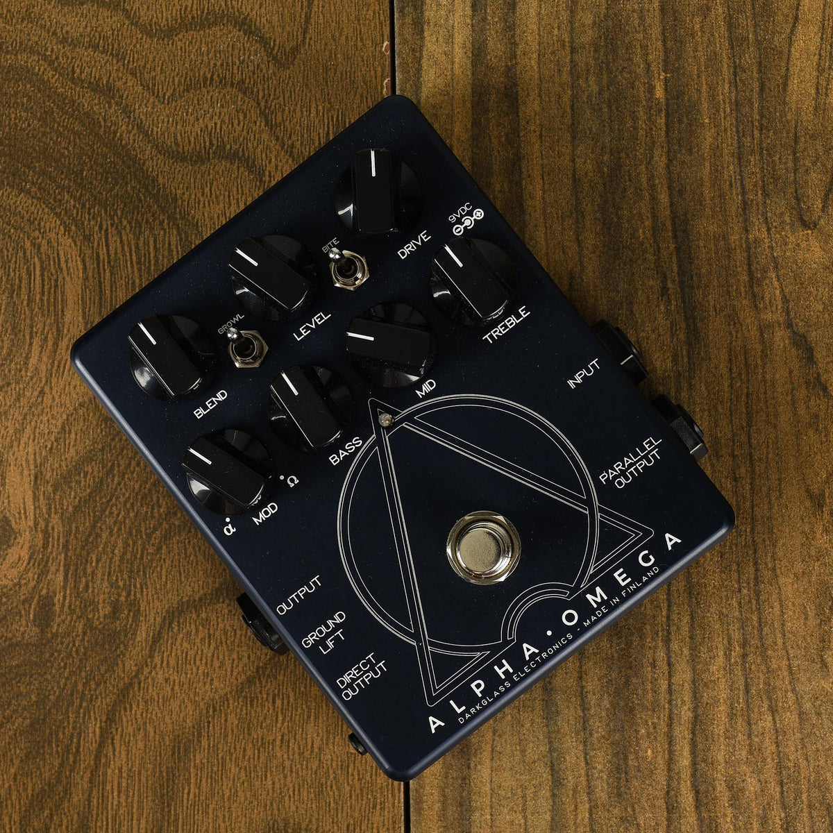 Darkglass Alpha Omega Dual Bass Preamp/Overdrive Pedal