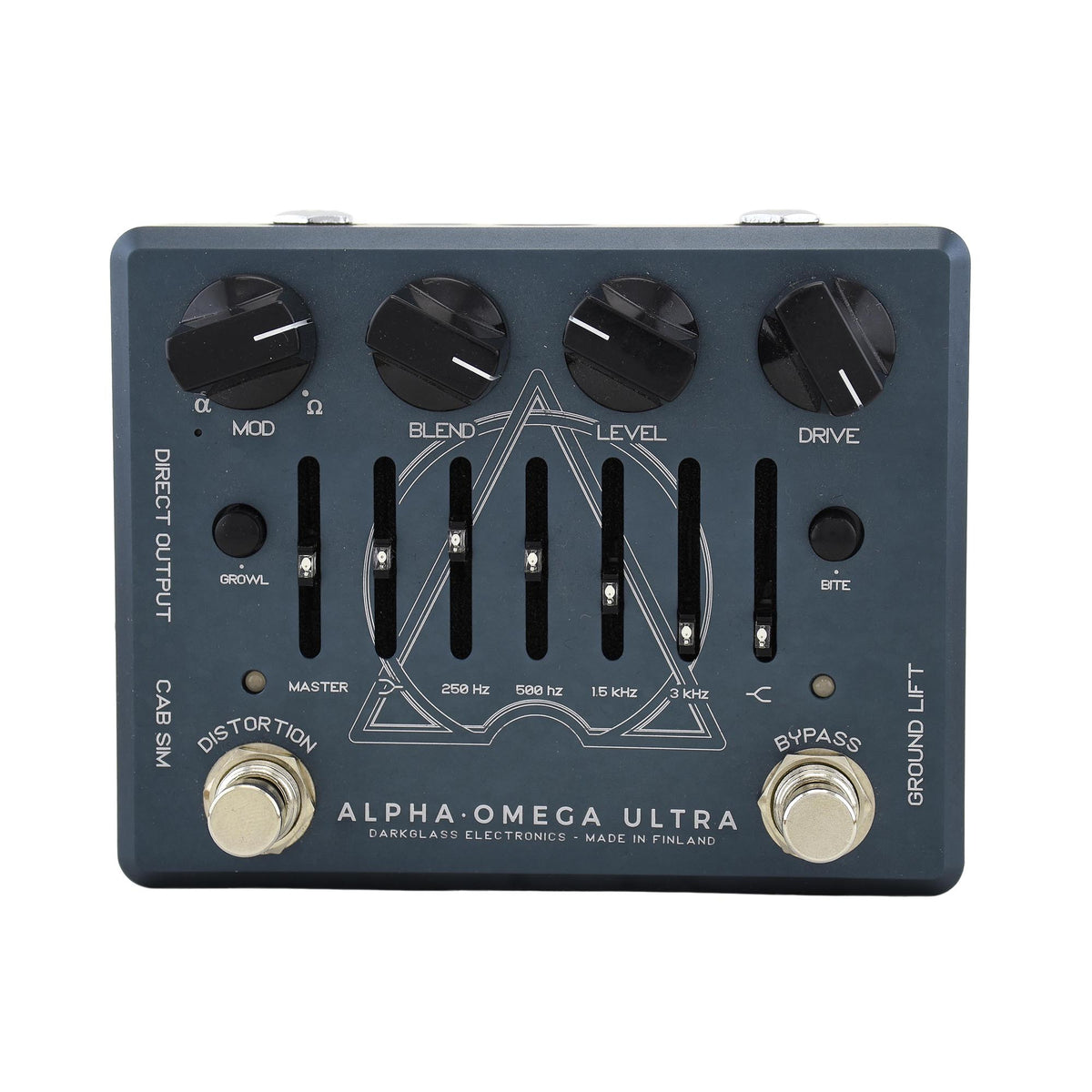 Darkglass Alpha Omega Ultra Dual Bass Preamp/Overdrive Pedal
