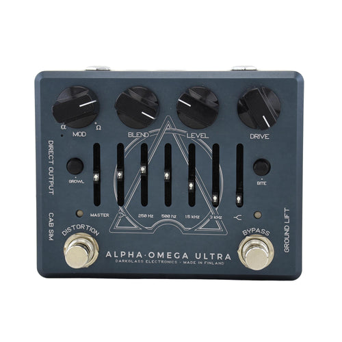Darkglass Alpha Omega Ultra Dual Bass Preamp/Overdrive Pedal