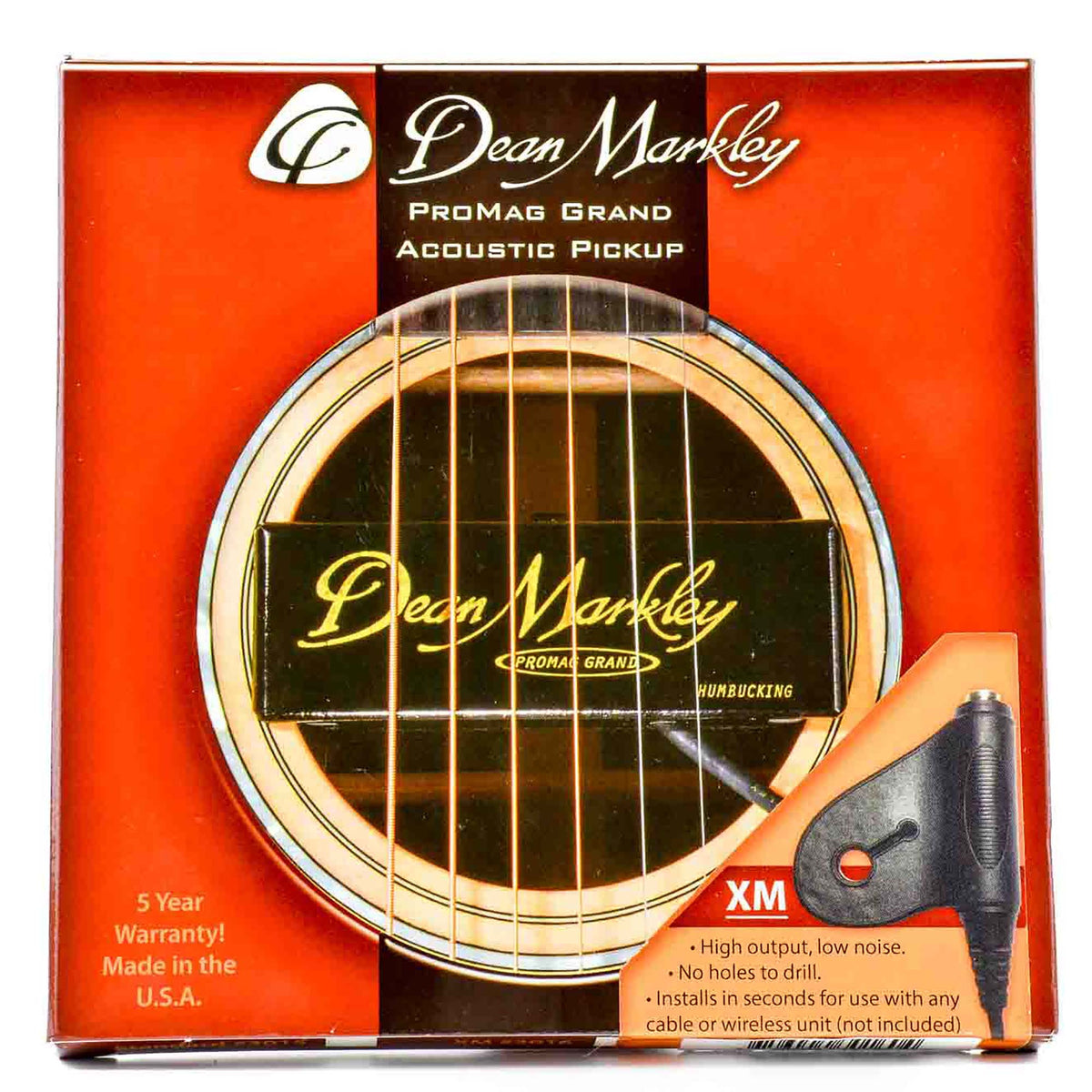 Dean Markley Pro Mag Grand XM - 24" Cable And Clip