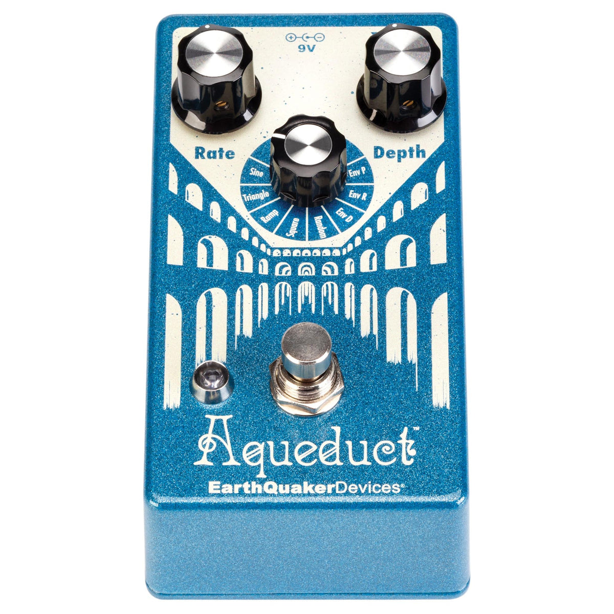 Earthquaker Aqueduct Vibrato Effect Pedal
