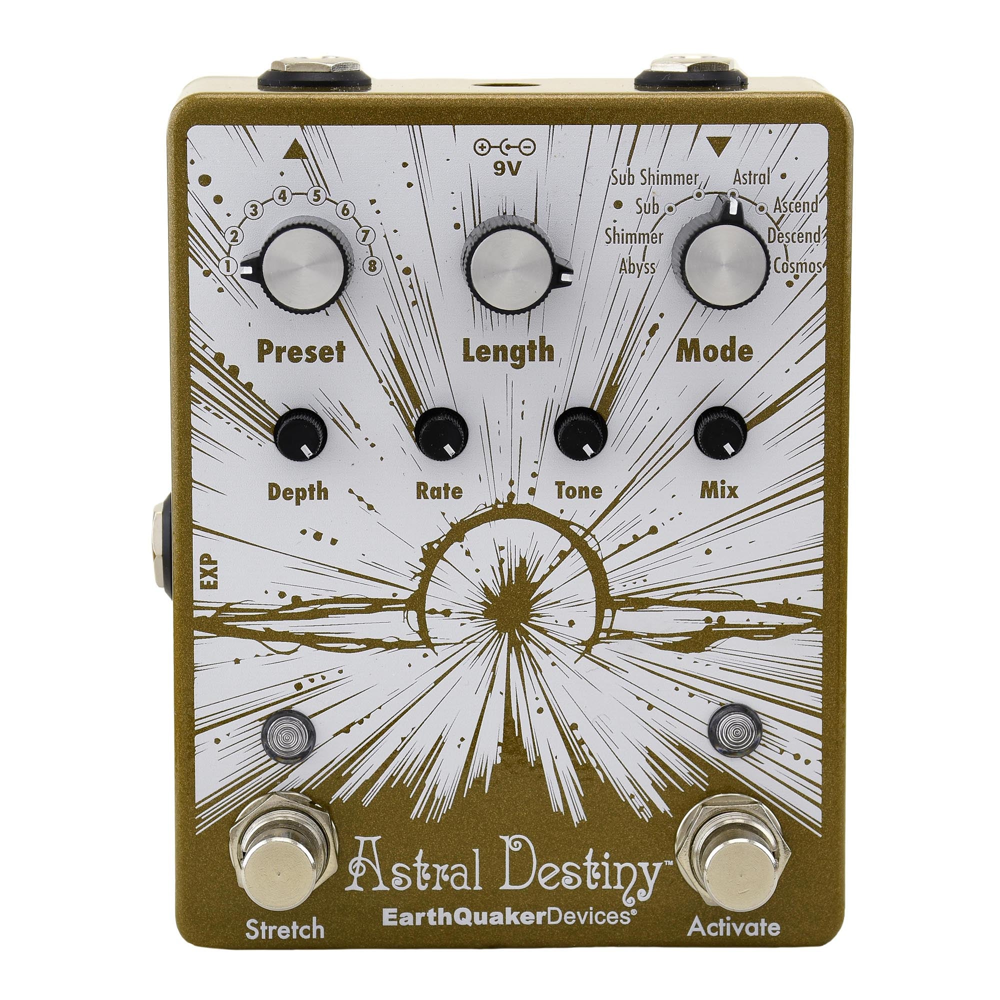 astral destiny pedal EarthQuaker Devices Astral Destiny Octal Octave Reverberation Odyssey