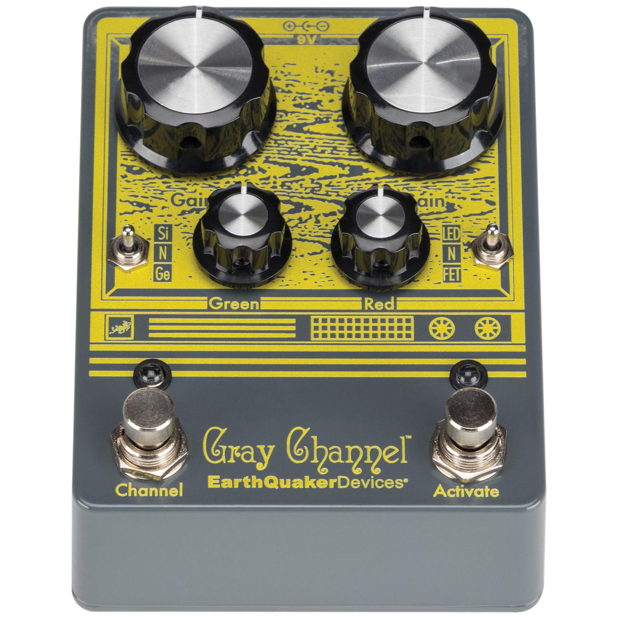 Earthquaker Gray Channel Overdrive Pedal