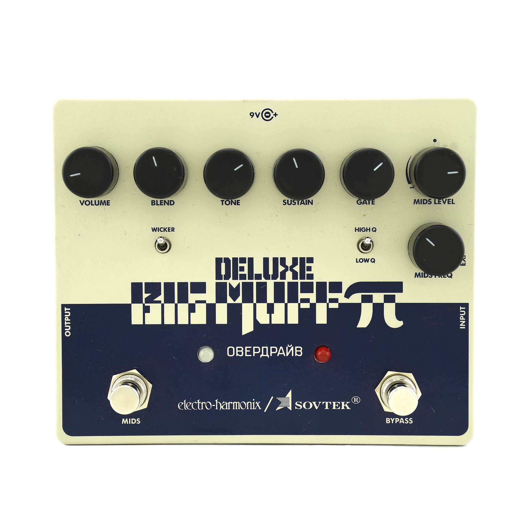 【美品】ELECTRO-HARMONIX delux BIG MUFF Pi Electro Harmonix Deluxe Sovtek Big Muff Pi