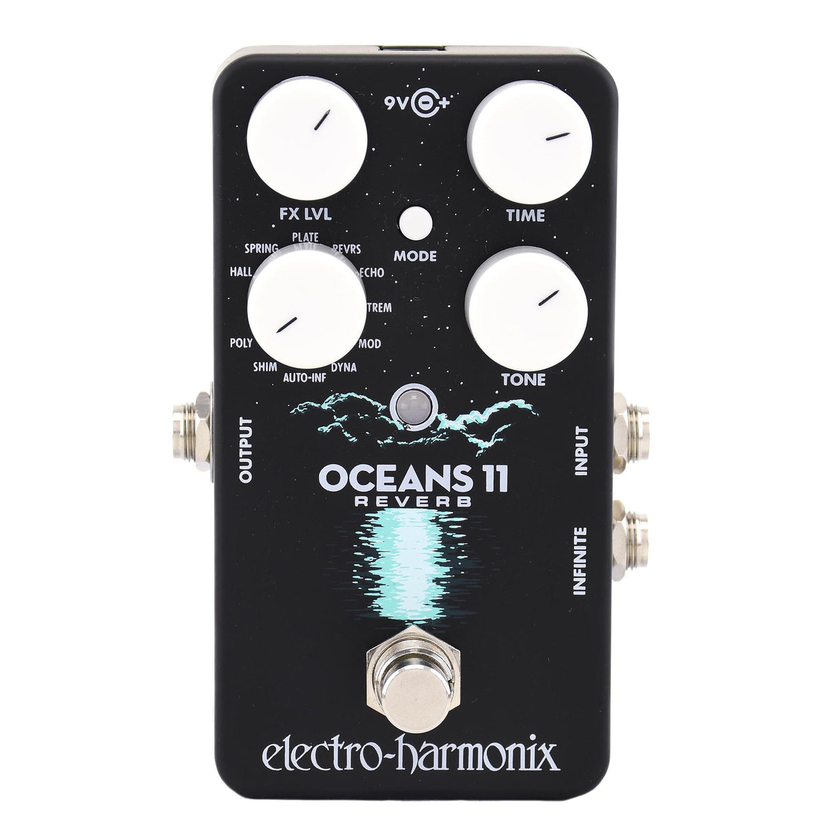Electro-Harmonix Oceans 11 Reverb Effect Pedal