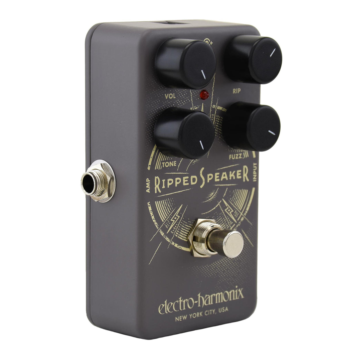Electro-Harmonix Ripped Speaker Fuzz Distortion Effect Pedal