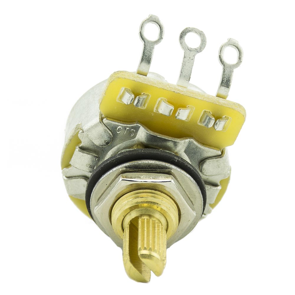 Emerson Custom 250K-Ohm Pro CTS Audio Taper-0.375" Short Split Shaft