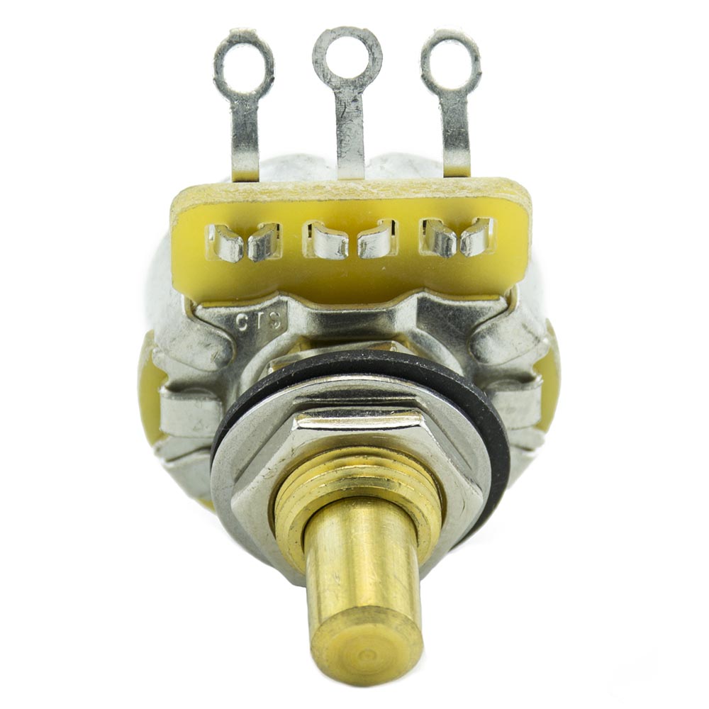 Emerson Custom 500K-Ohm Emerson Pro CTS Audio Taper-0.375" Short Solid Shaft