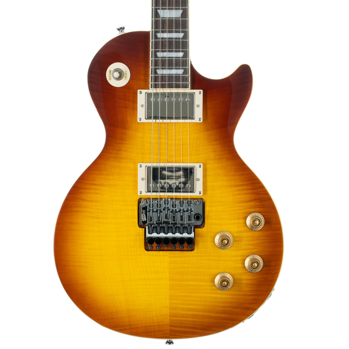 Epiphone Alex Lifeson Les Paul Standard Axcess Electric Guitar With Epilite Case, Viceroy Brown