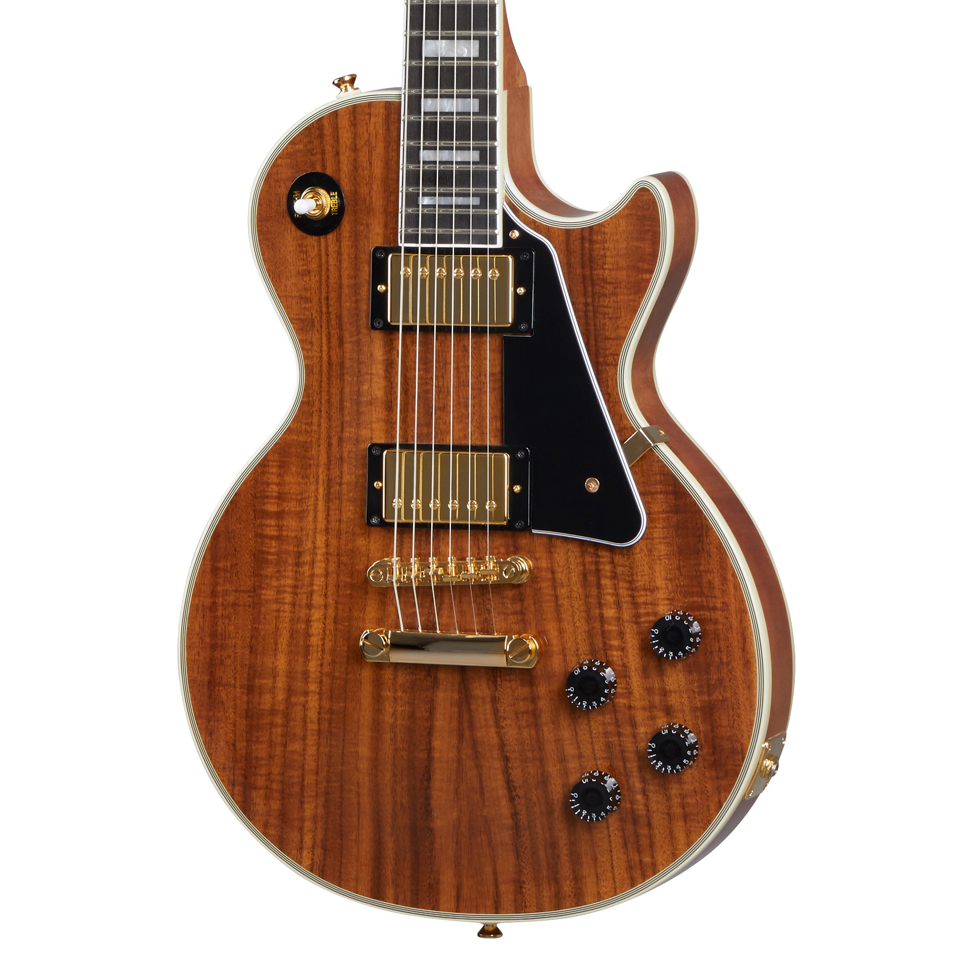 Epihoneレスポールカスタム koa natural Epiphone Les Paul Custom Koa - Natural | Sweetwater