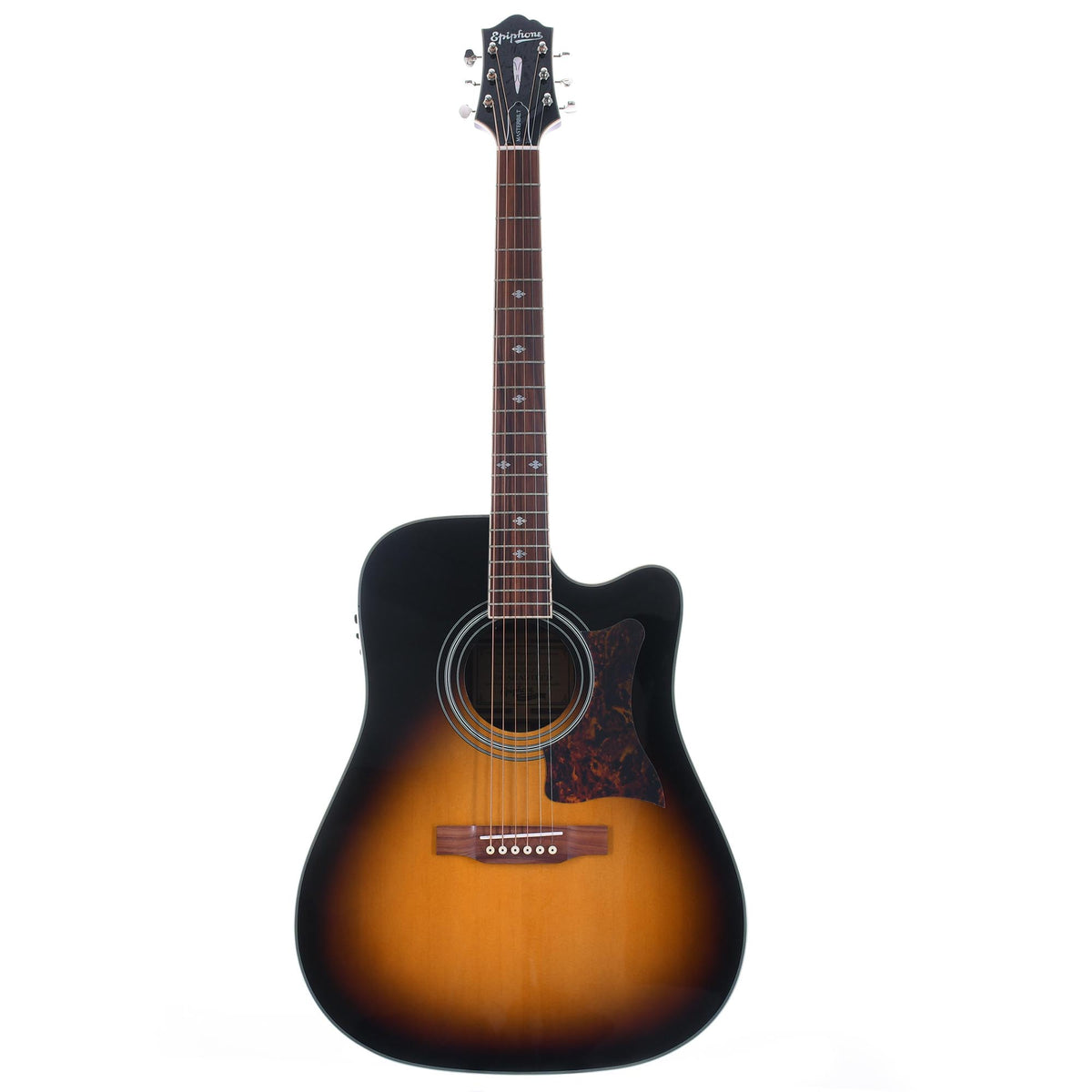Epiphone Masterbilt DR-500MCE Acoustic/Electric Guitar, Vintage Sunburst