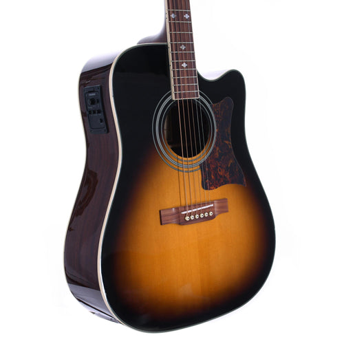 Epiphone Masterbilt DR-500MCE Acoustic/Electric Guitar, Vintage Sunburst