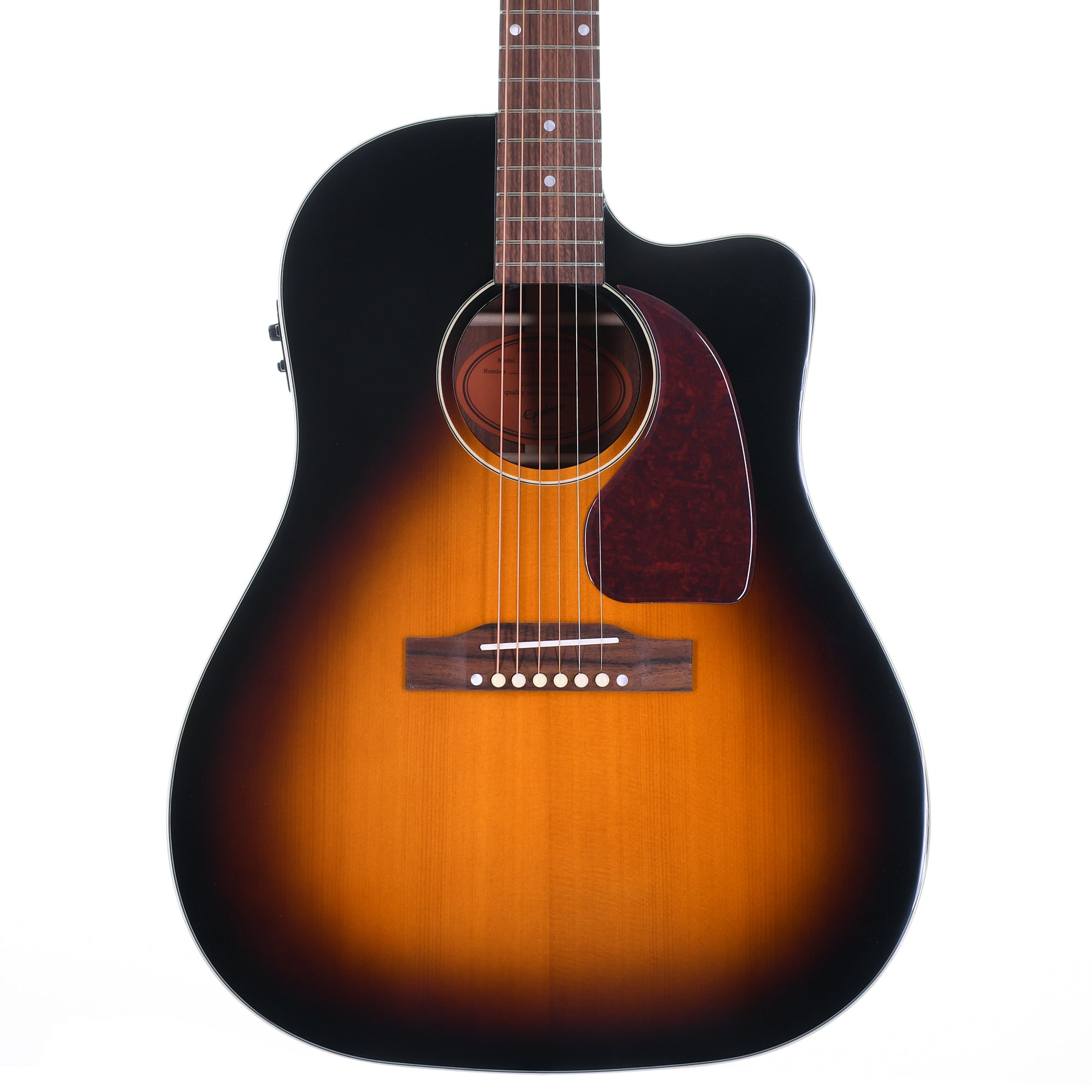 完成品 Epiphone Gloss Sunburst Vintage Aged EC J45 Masterbilt ギター