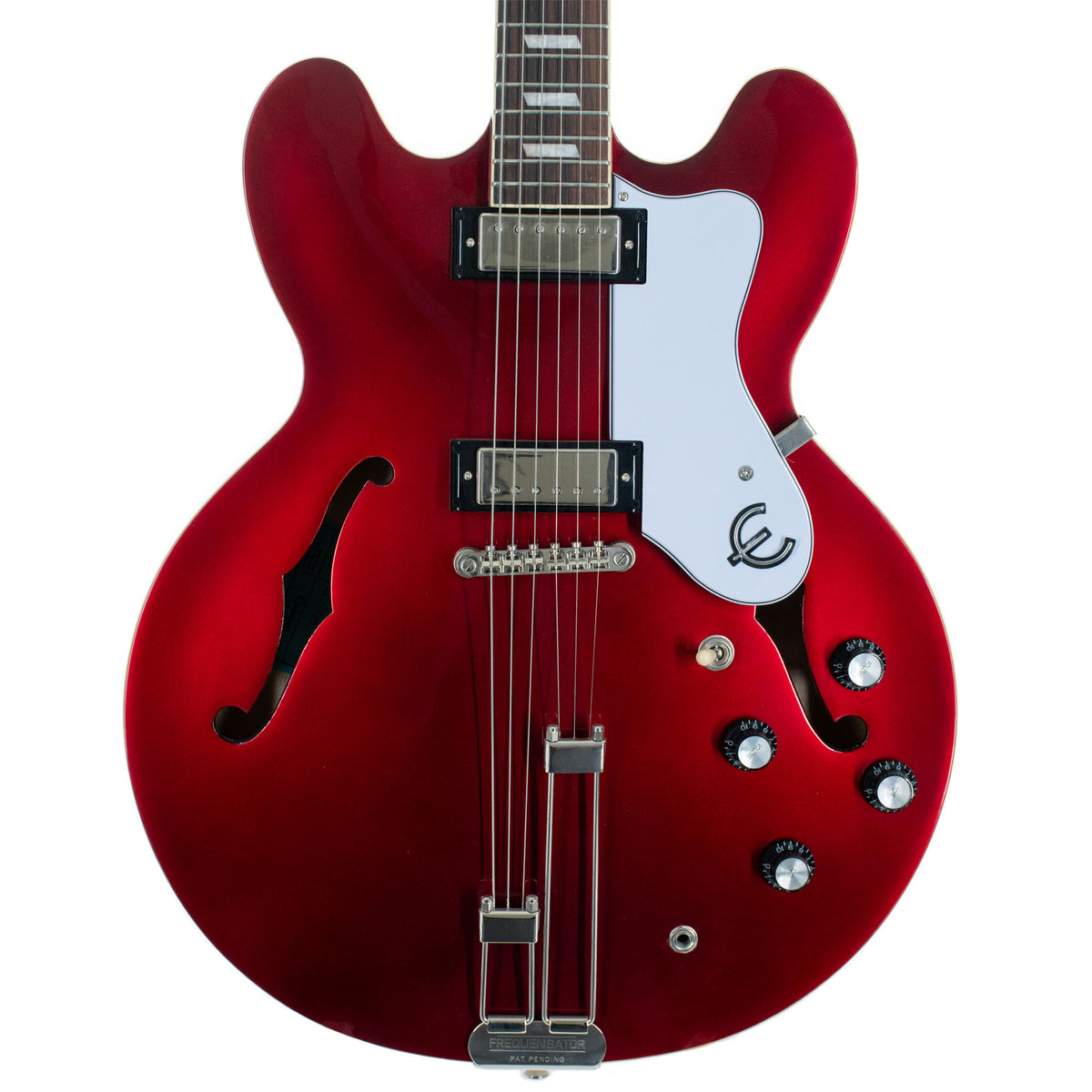 Epiphone Riviera Sparkling Burgundy With Frequensator Tailpiece