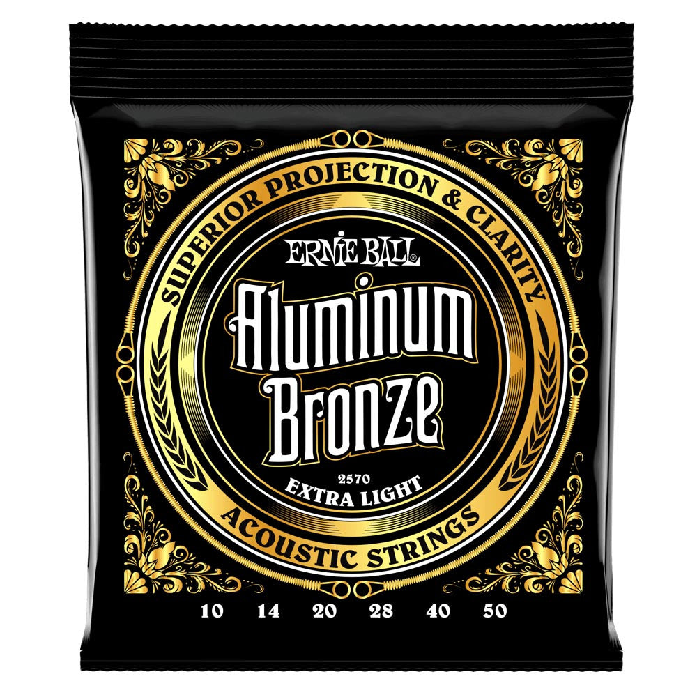 Ernie Ball 10-50 Aluminum Bronze Extra Light Acoustic Guitar Strings