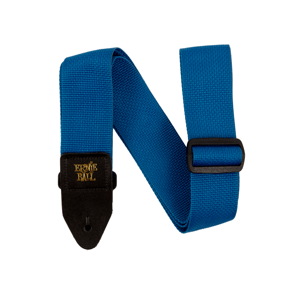Ernie Ball Pearl Blue & Black Polypro Guitar Strap