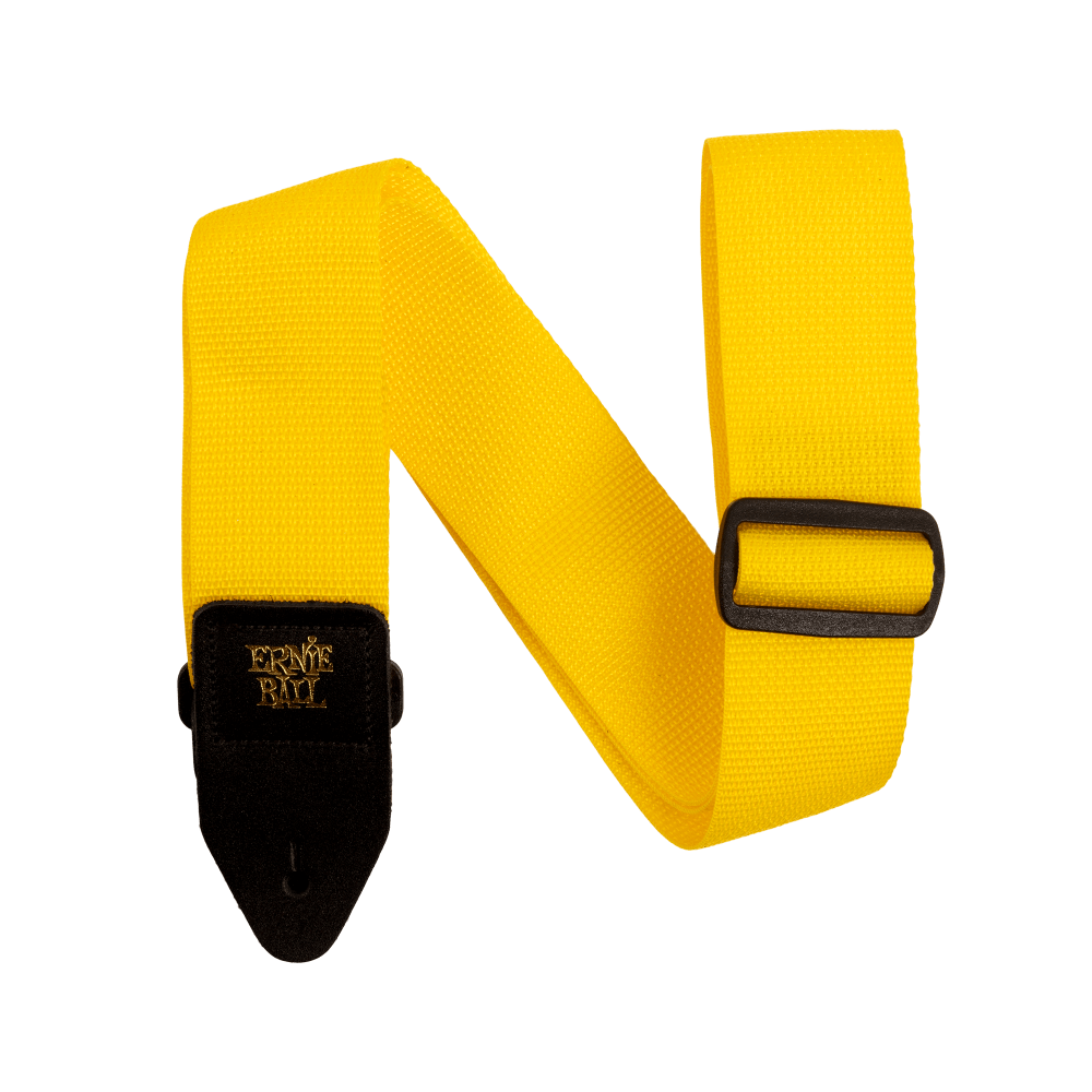 Ernie Ball Yellow & Black Polypro Guitar Strap
