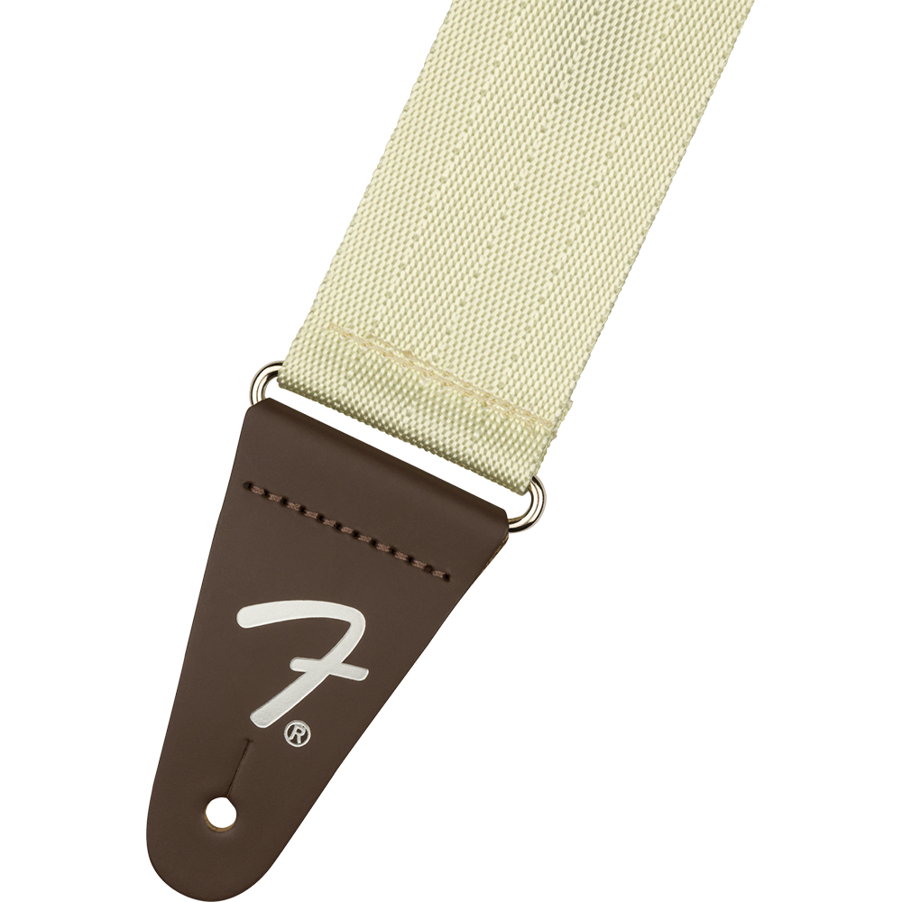 Fender 2" Am Pro Seatbelt Guitar Strap, Olympic White