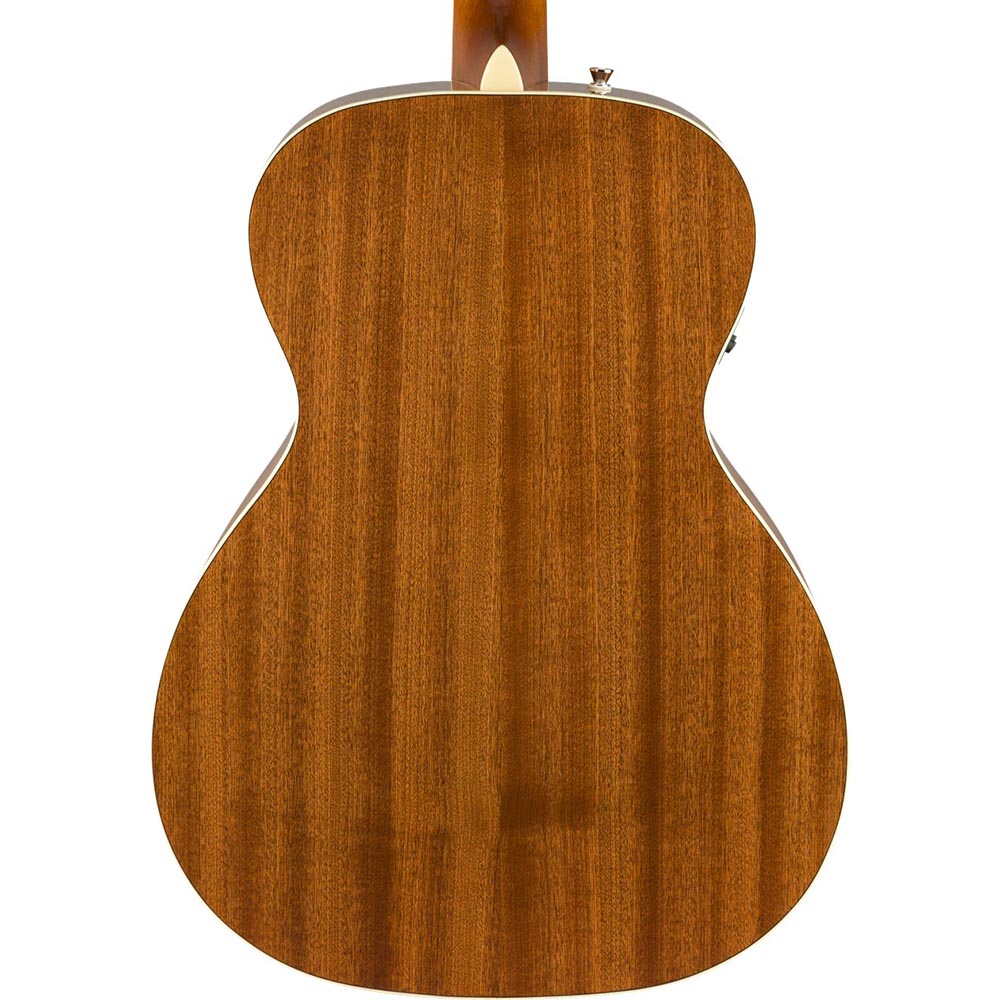 Fender 2019 Limited Edition FA-235E Concert Striped Ebony Top Laurel Guitar, Natural
