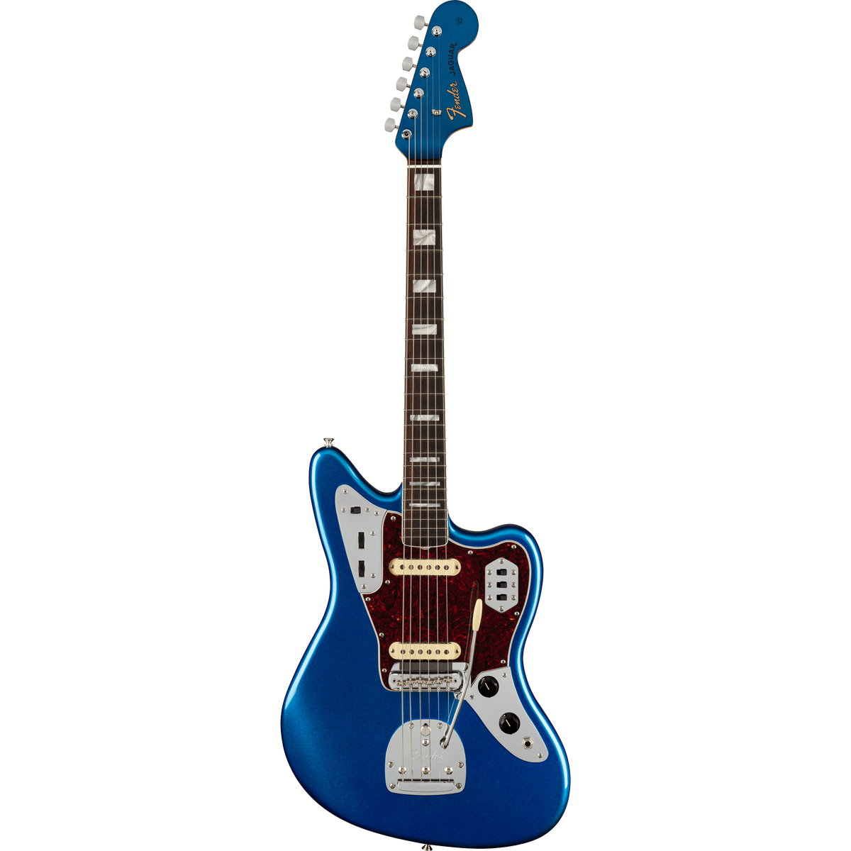 Fender 60th Anniversary Jaguar, Rosewood, Mystic Lake Placid Blue
