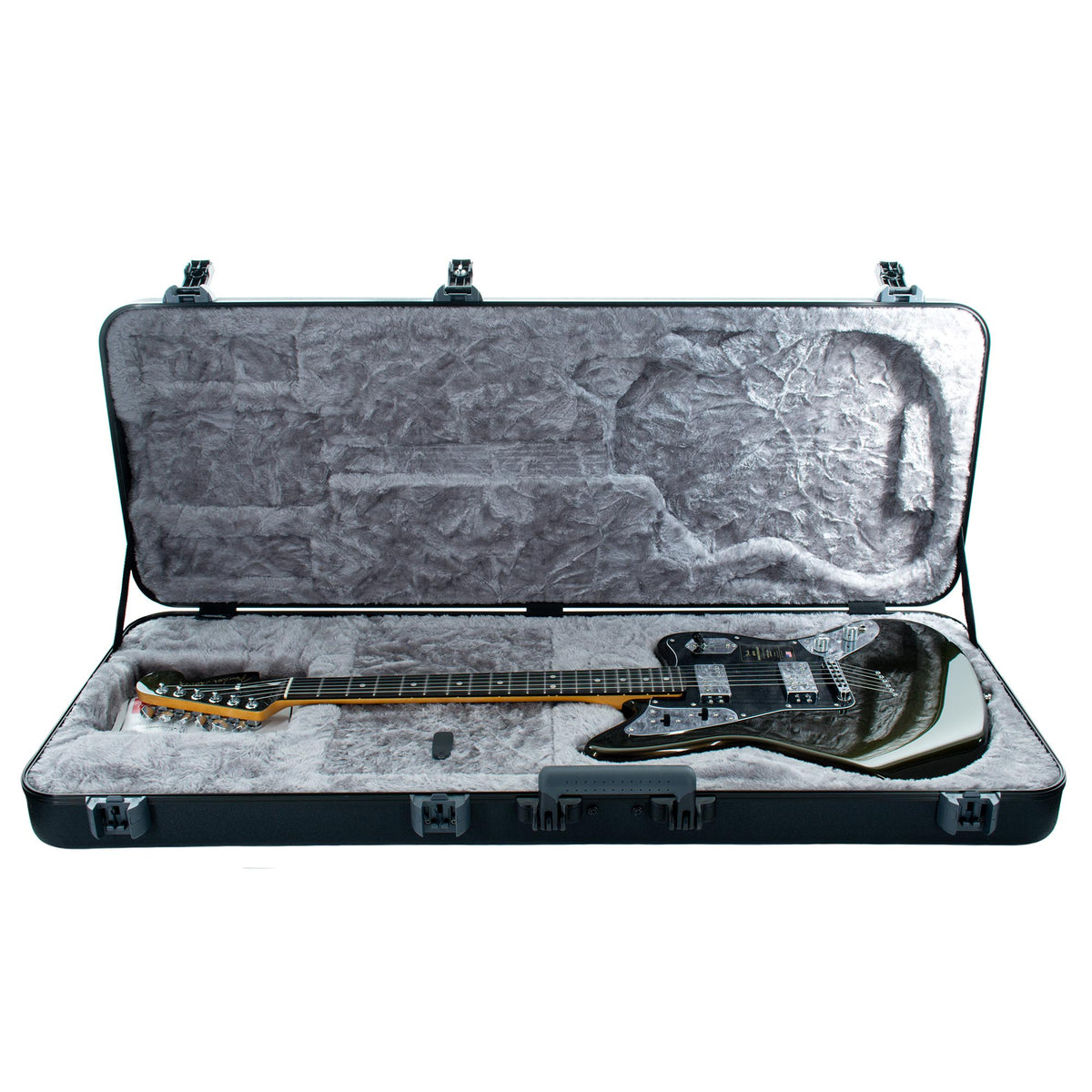 Fender 60th Anniversary Ultra Luxe Jaguar, Ebony, Texas Tea