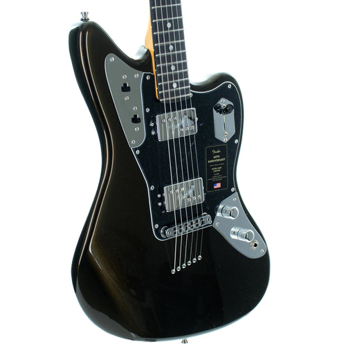 Fender 60th Anniversary Ultra Luxe Jaguar, Ebony, Texas Tea