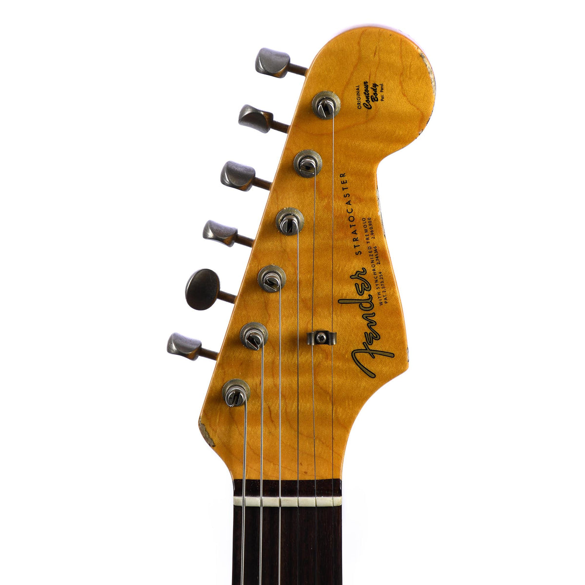 Fender Custom Shop '64 Stratocaster Relic Aged Olympic White