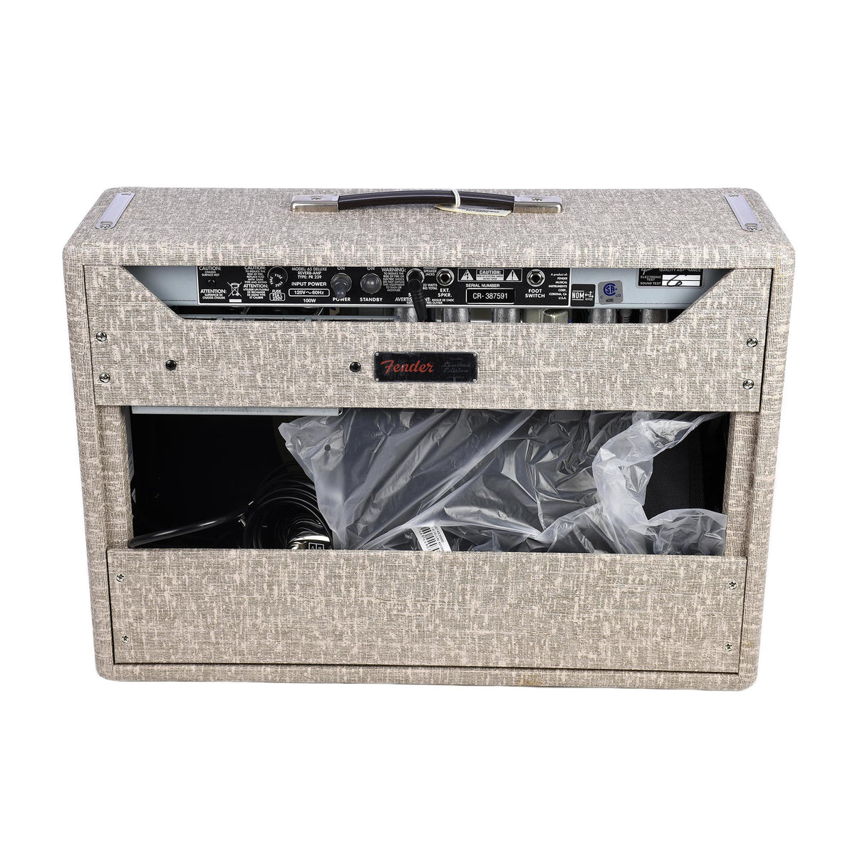 Fender '65 Deluxe Reverb Fawn Greenback 120V FSR 2019
