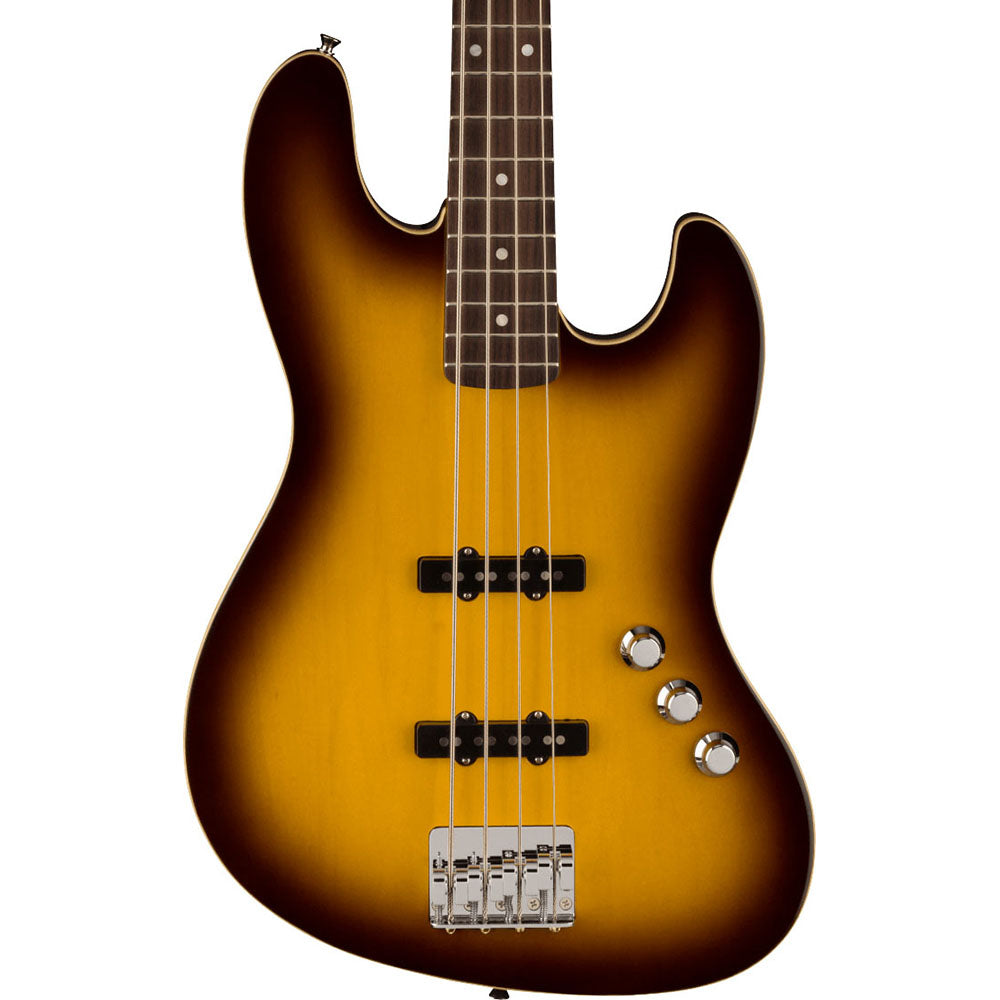 Fender Aerodyne Special Jazz Bass, Chocolate Burst. Rosewood Fingerboa