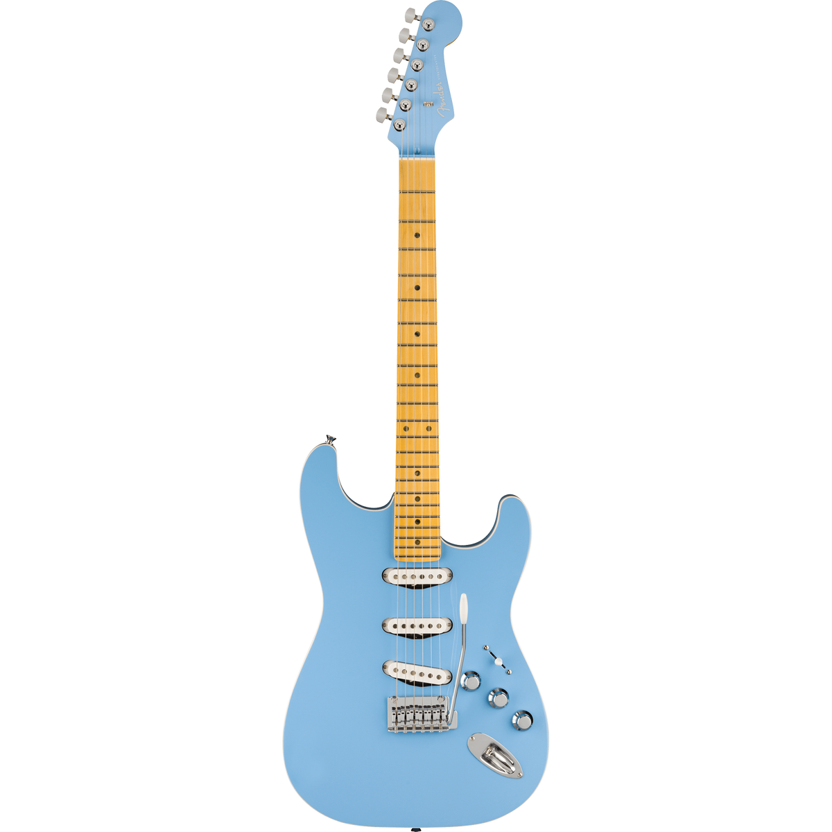 Fender Aerodyne Special Stratocaster Electric Guitar, Maple Fingerboard, California Blue