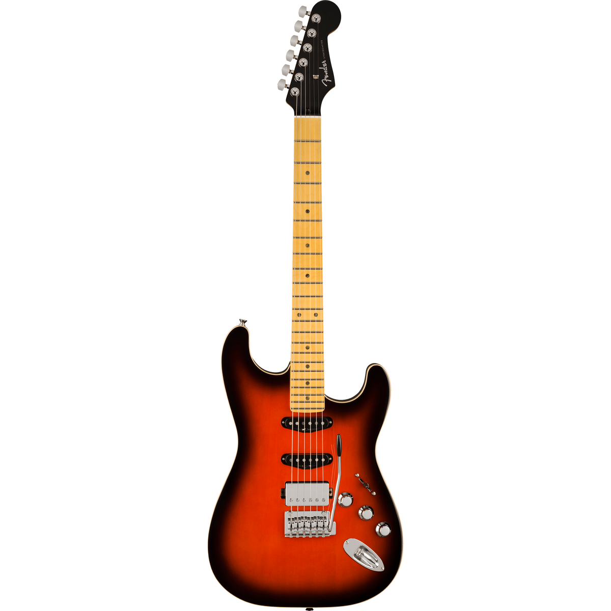 Fender Aerodyne Special Stratocaster HSS Electric Guitar, Maple Fingerboard, Hot Rod Burst
