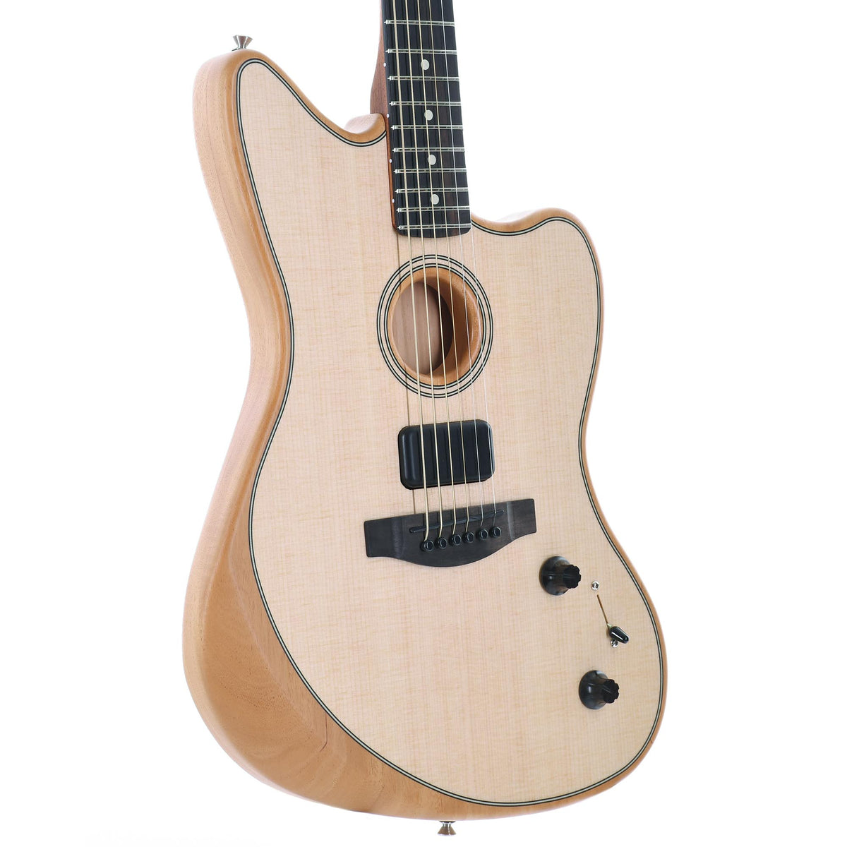 Fender American Acoustasonic Jazzmaster, Natural