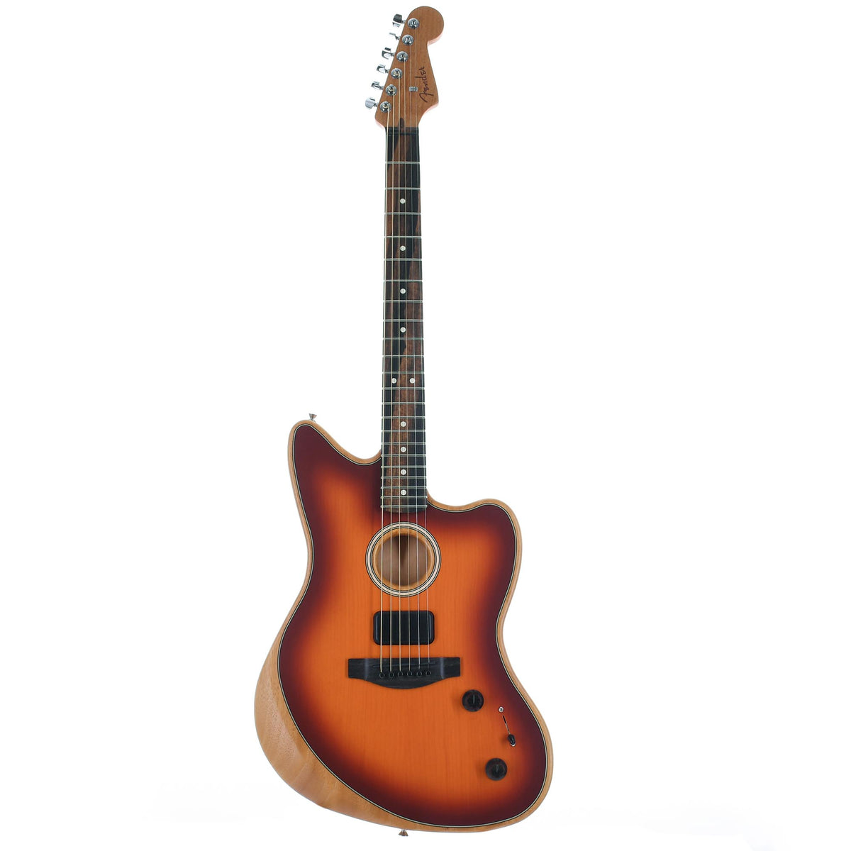 Fender American Acoustasonic Jazzmaster, Tobacco Sunburst