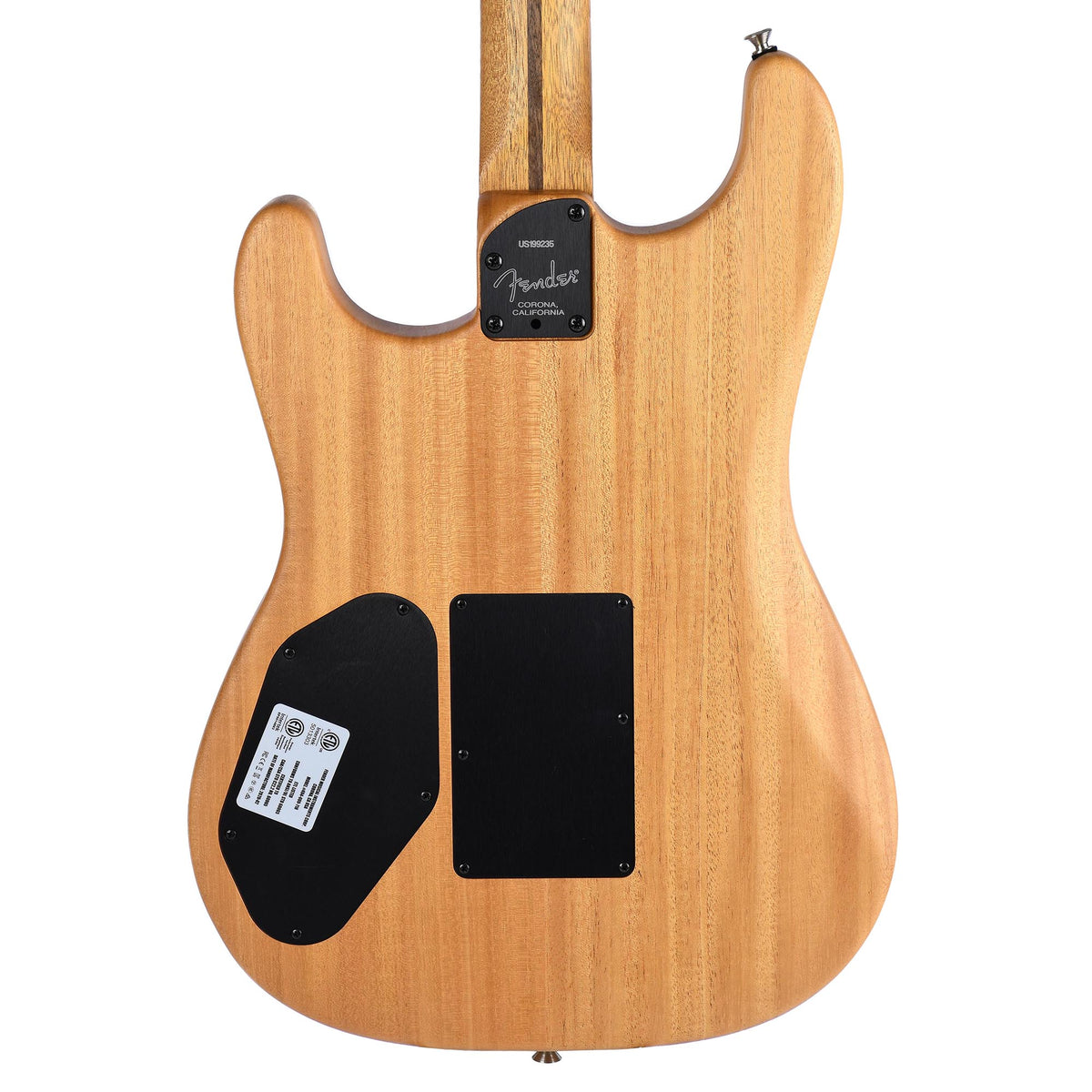 Fender American Acoustasonic Stratocaster Ebony Fingerboard Black