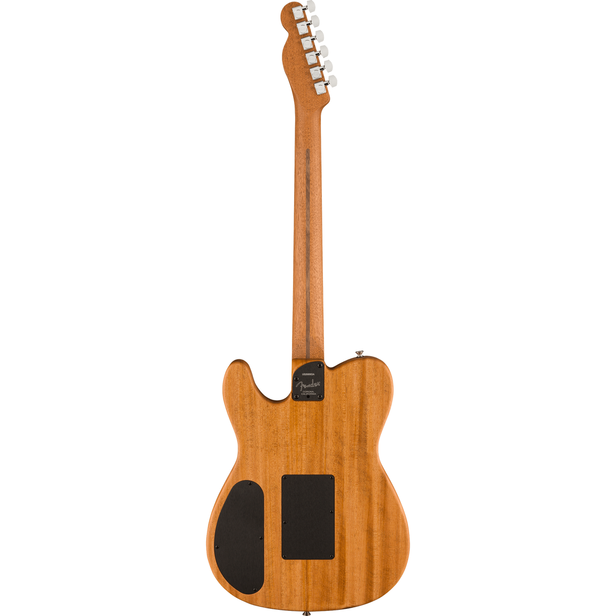 Fender American Acoustasonic Telecaster Ebony, Crimson Red