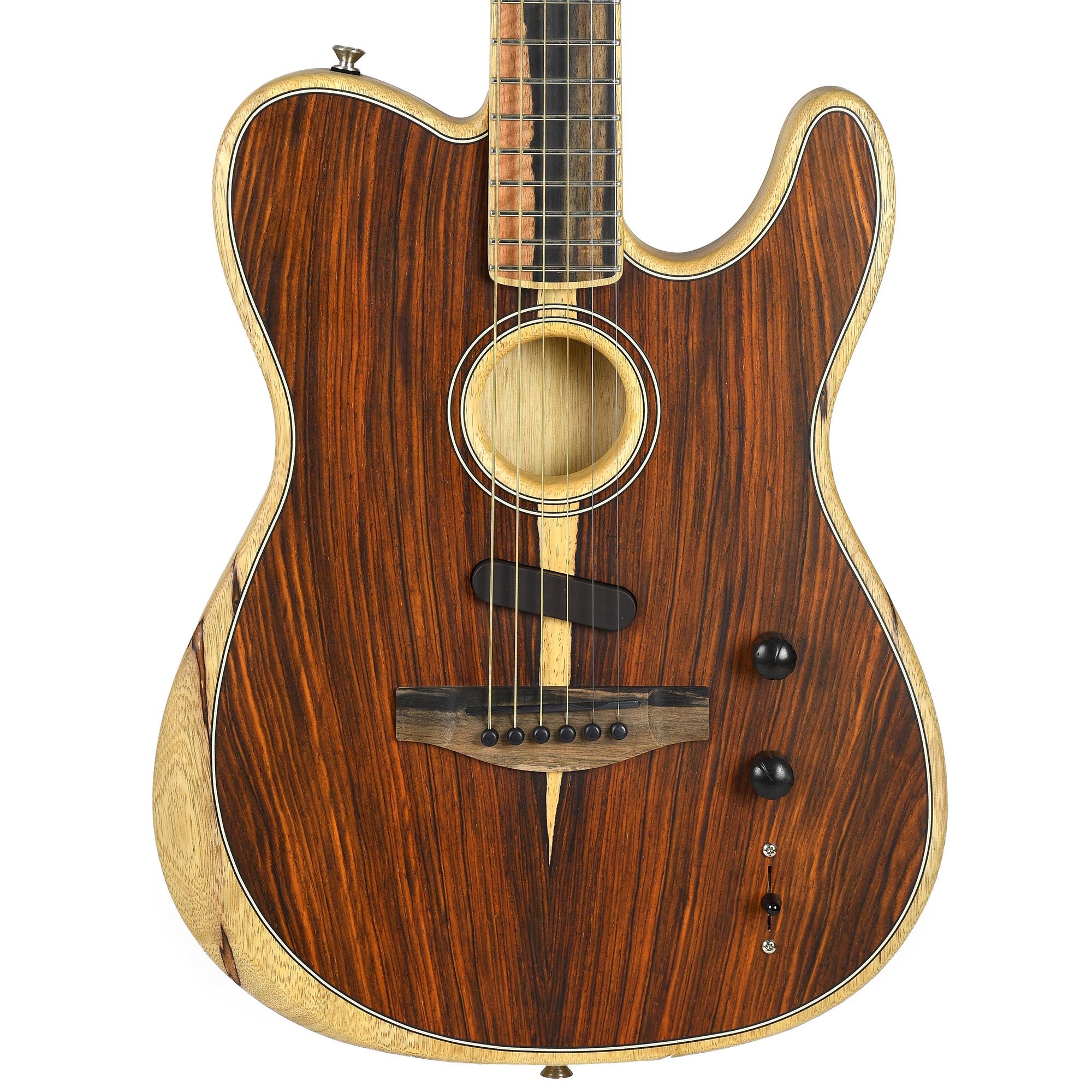 Fender American Acoustasonic Telecaster Exotic Cocobolo With