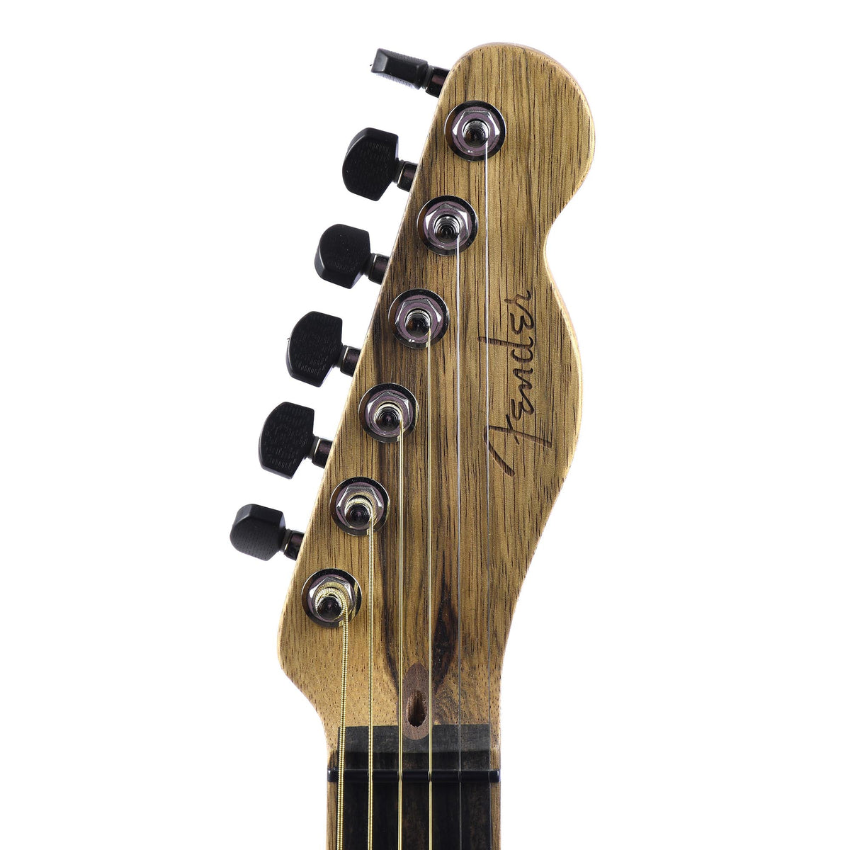 Fender American Acoustasonic Telecaster, Exotic Ziricote, Ebony, With Case
