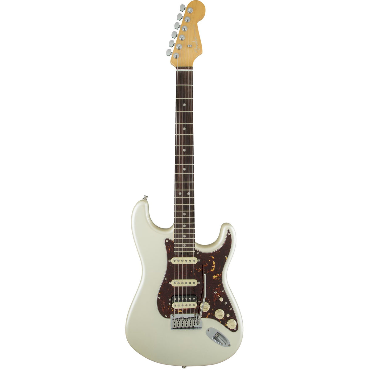 Fender American Elite Stratocaster HSS Shawbucker - Olympic Pearl