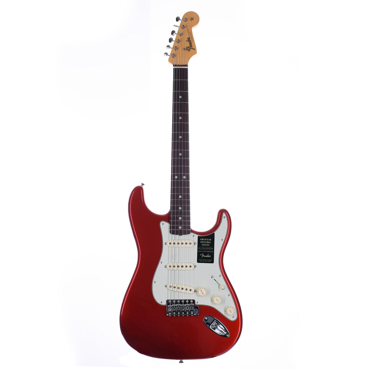 Fender American Original '60s Stratocaster Rosewood Fingerboard Candy Apple Red